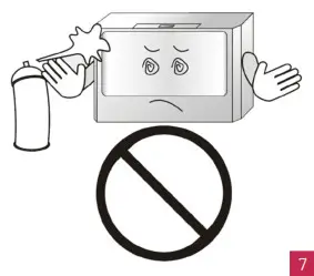 RADIC8 VK 401 Air Purifier - hazard