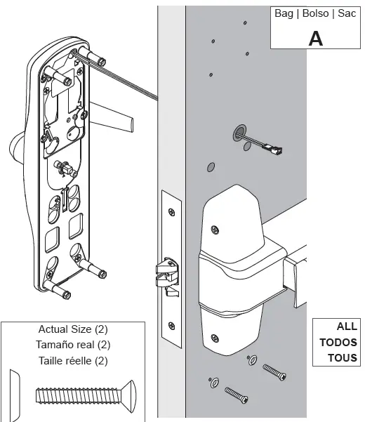SCHLAGE AD-200 Offline Commercial Keypad Lock fig 15