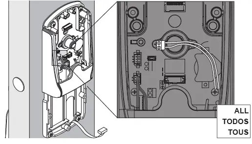 SCHLAGE AD-200 Offline Commercial Keypad Lock fig 17