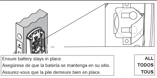 SCHLAGE AD-200 Offline Commercial Keypad Lock fig 24
