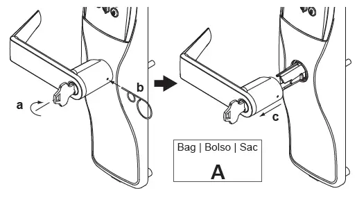 SCHLAGE AD-200 Offline Commercial Keypad Lock fig 26