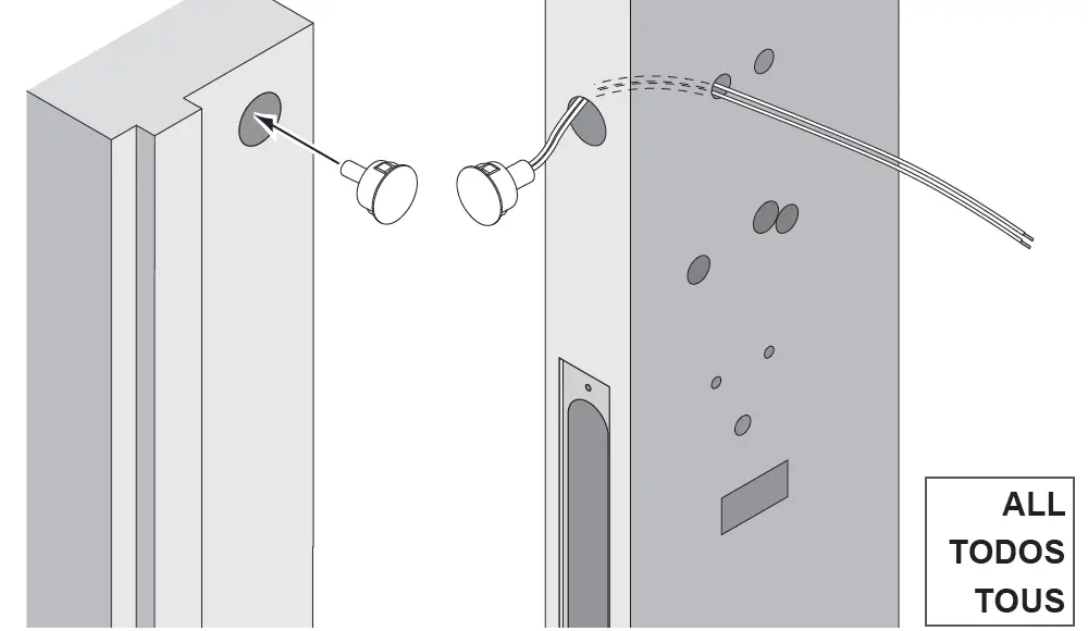 SCHLAGE AD-200 Offline Commercial Keypad Lock fig 3
