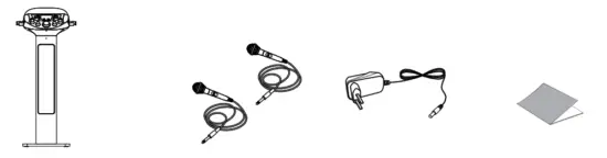 STARION KS829 B Bluetooth Karaoke Machine