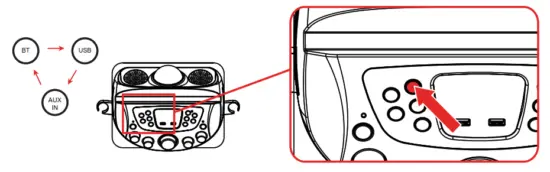 STARION KS829 B Bluetooth Karaoke Machine - Changing