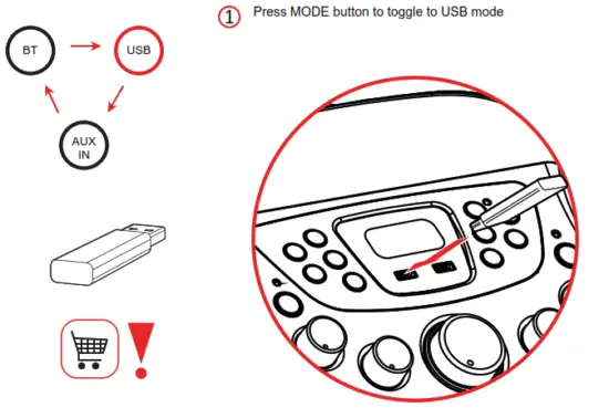 STARION KS829 B Bluetooth Karaoke Machine - fig8