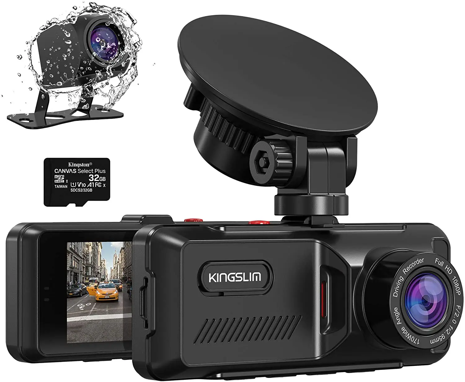 Kingslim D1 Dual Dash Cam User Manual Kingslim D1 Dual Dash Cam User Manual