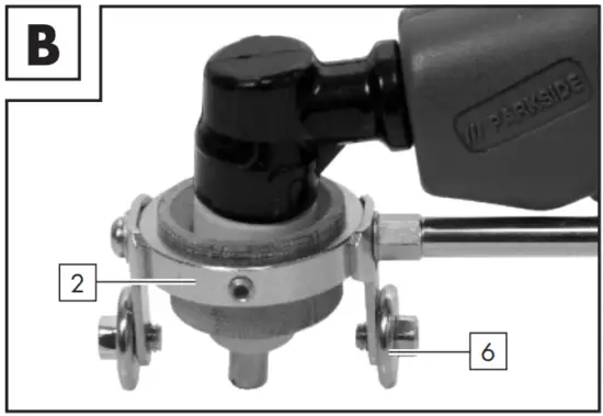 PARKSIDE PPKS 35 B2 Circle Cutter - Fig B
