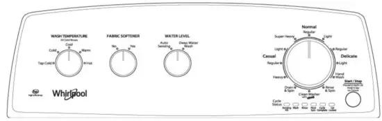 Whirlpool WTW4850HW 3 9 Cu Ft White Top Load Washer - figure 5