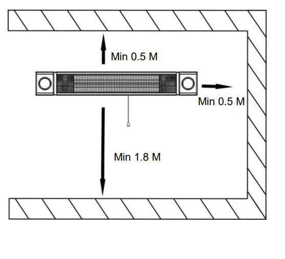 PROFUSION-HEAT TV15LR -Wall-MounteR-Infrared-Heater-1