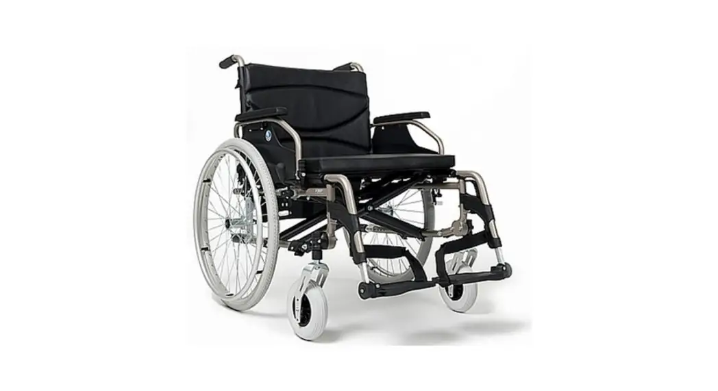 Vermeiren 28 Steel Wheelchair For Obese People Instruction Manual