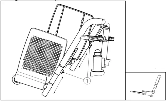 VERMEIREN 28 Steel Wheelchair for Obese People - parts 9