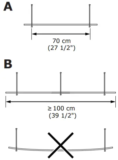 IKEA TRANHULT Wall Shelf Combination - Fig 1