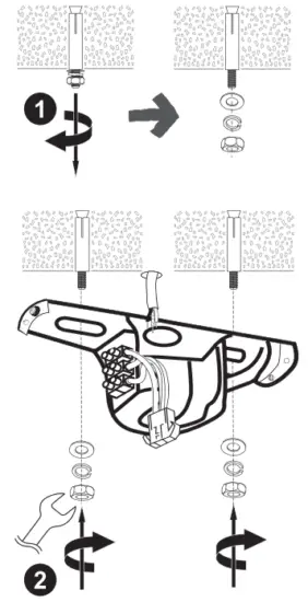 colours SJ44 3 1L Shek Modern Chrome Effect Ceiling Fan Light - Ciling a