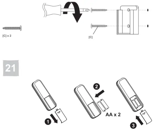 colours SJ44 3 1L Shek Modern Chrome Effect Ceiling Fan Light - Fig