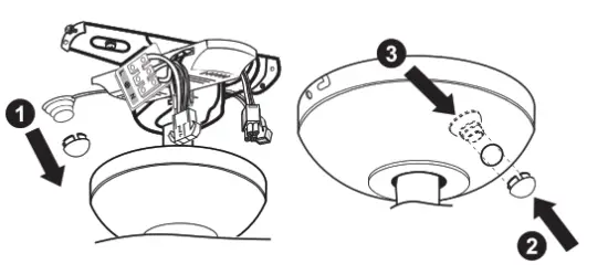 colours SJ44 3 1L Shek Modern Chrome Effect Ceiling Fan Light - Fig 30