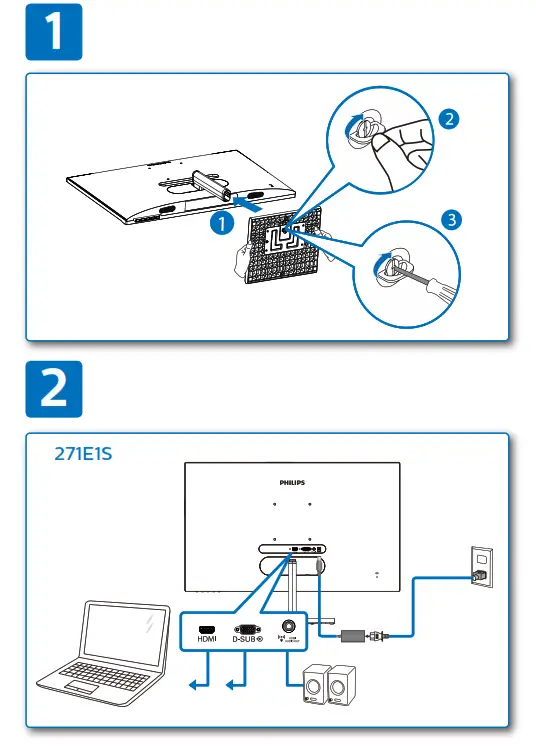 PHILIPS Monitor E line - 01