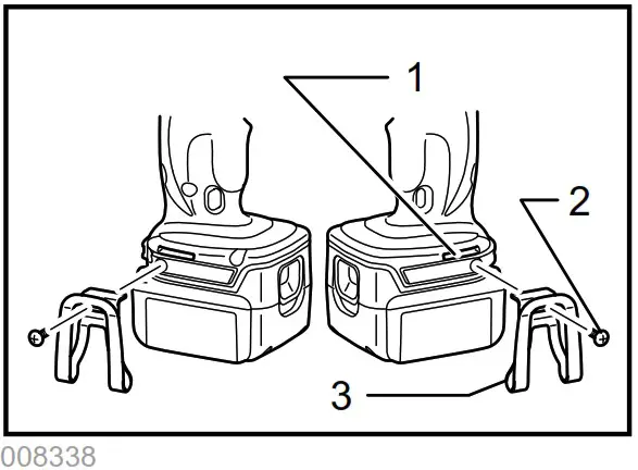 makita DTL060 Cordless Angle Impact Driver - ASSEMBLY 2