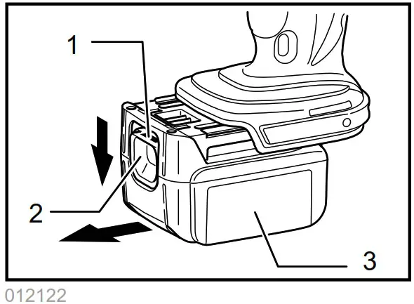 makita DTL060 Cordless Angle Impact Driver - FUNCTIONAL DESCRIPTION 1