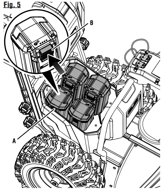RYOBI RY40807 40V HP Brushless 24 Inch Two-Stage Snow Blower Kit - fig 10