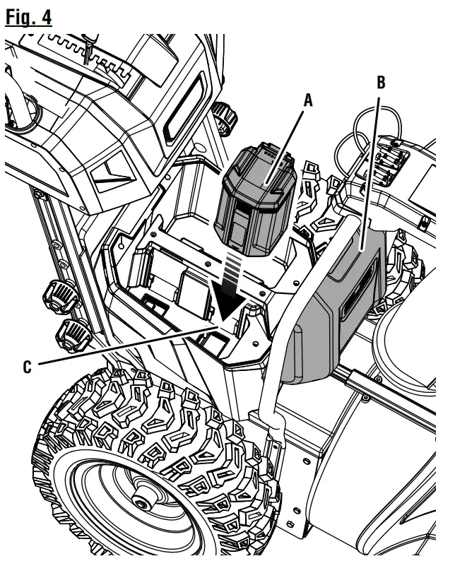 RYOBI RY40807 40V HP Brushless 24 Inch Two-Stage Snow Blower Kit - fig 14