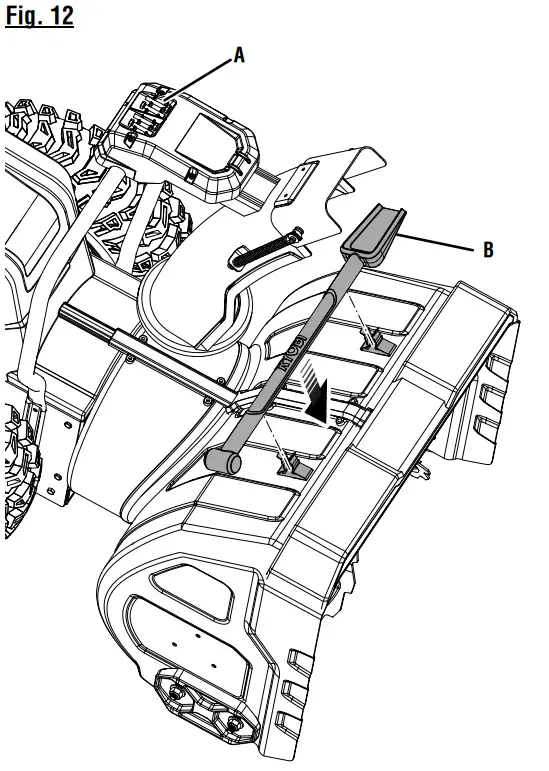 RYOBI RY40807 40V HP Brushless 24 Inch Two-Stage Snow Blower Kit - fig 5