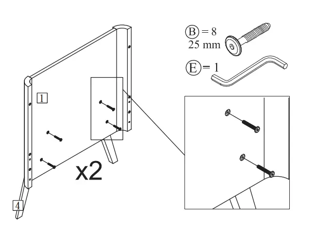 0 3 baby A03-TR0602-WW Torsten Mini Cot 3