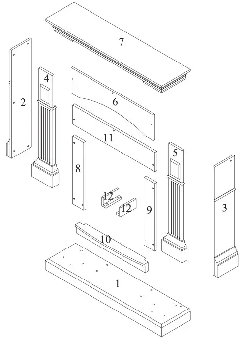 TAGU Fireplace MAGNA Cover 2