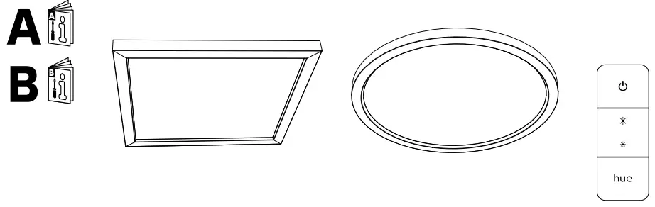 PHILIPS 8719514382688 Aurelle Panel Light - fig 1
