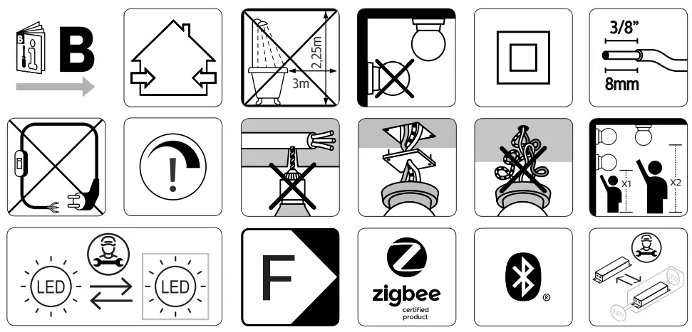 PHILIPS 8719514382688 Aurelle Panel Light - fig 3