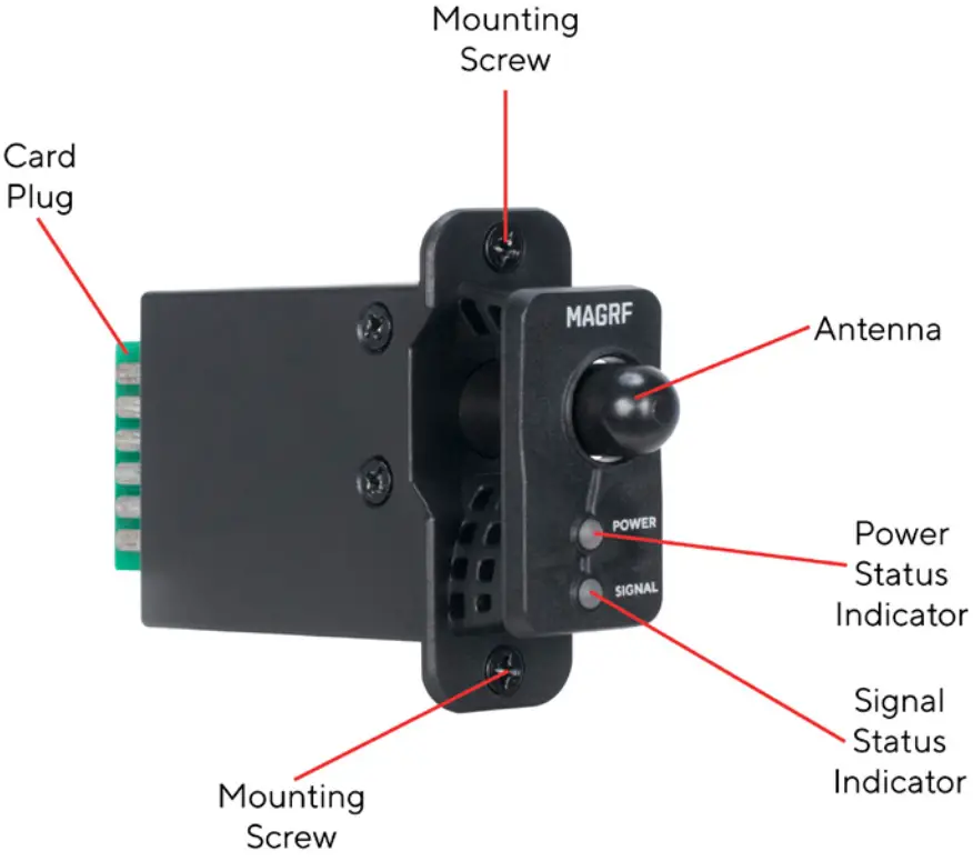 ELATION PROFESSIONAL MSR912 Magmatic MAGRF Wireless Module and Remote - RECEIVER