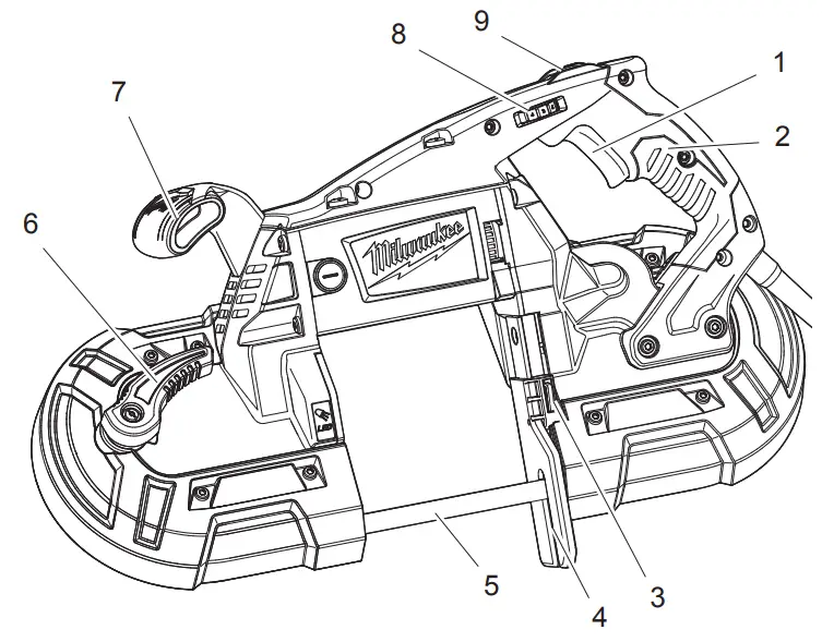 milwaukee HBS 120E Trigger Handle - 1