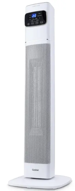 Goldair GCT330 2400W Ceramic Tower Heater with WiFi SMART HOME