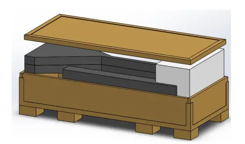 Installation structure packaging