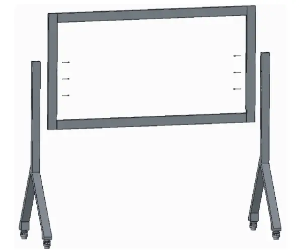 Install support legs