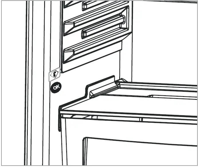SHARP SJ-BE237E00X-EU Upright Standing Fridge-Freezers 07