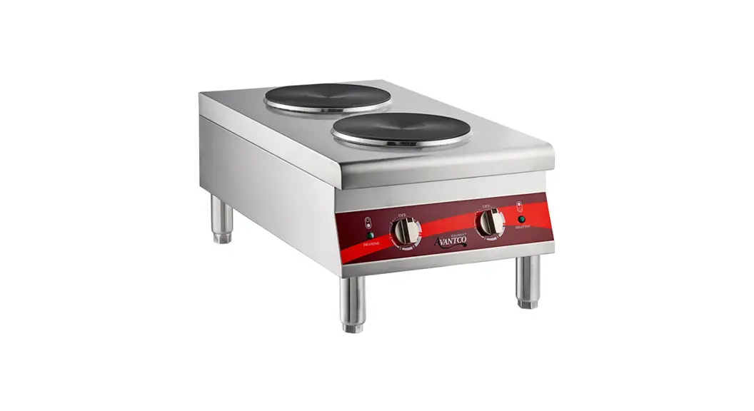 Avantco 177cer200 Solid French-style Burner Countertop Electric Ranges User Manual