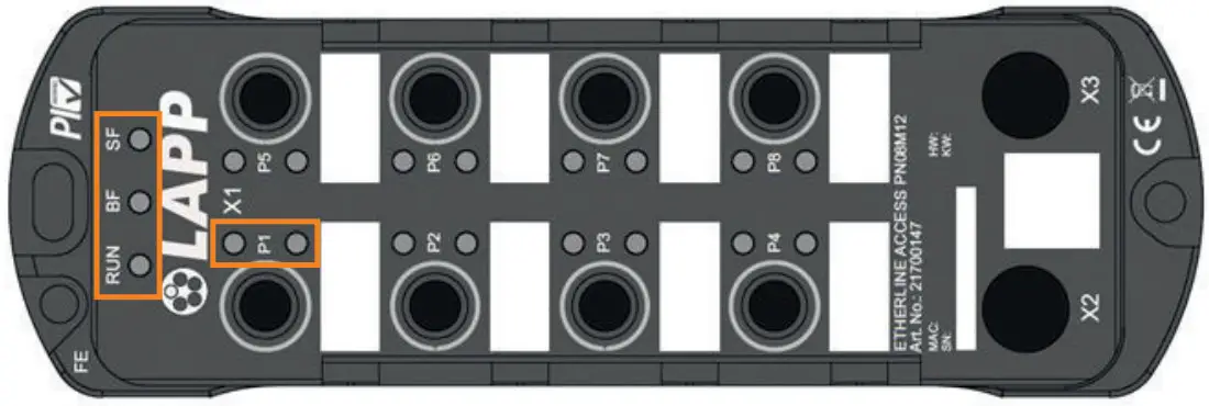 LAPP IP67 Profinet Switch 8 Port Managed - Fig 12