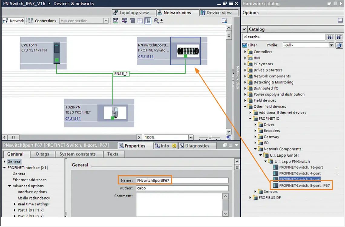 LAPP IP67 Profinet Switch 8 Port Managed - Fig 4