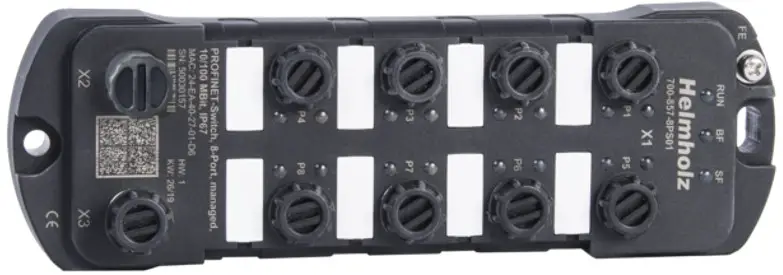 LAPP IP67 Profinet Switch 8 Port Managed