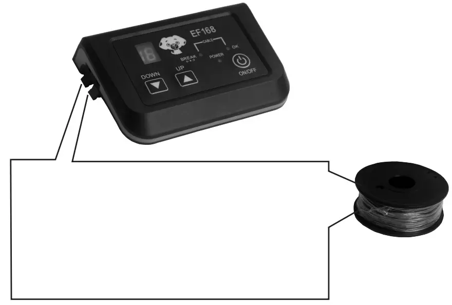 DOG COLLAR EF168 Pet Wireless Fence System - figure 3