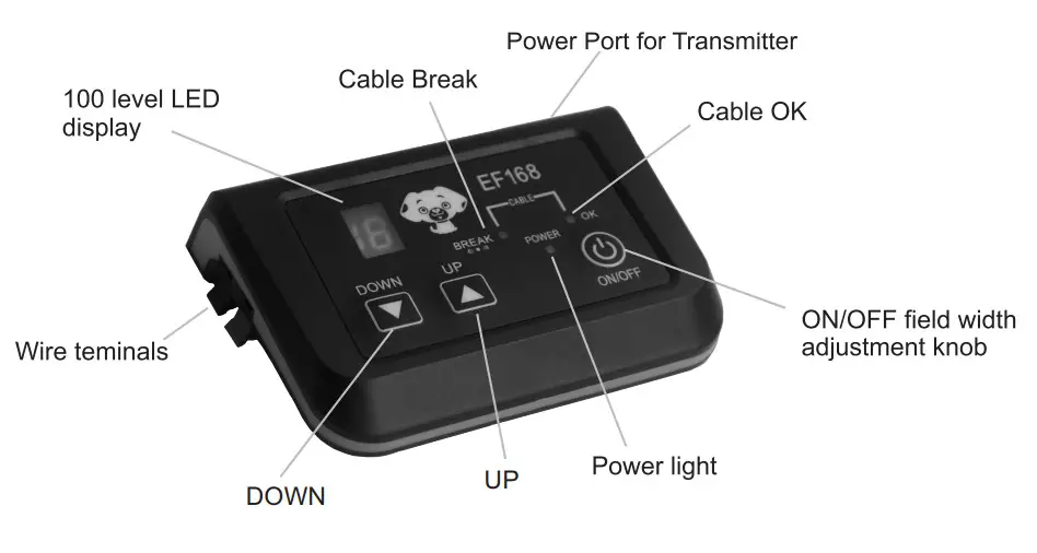 DOG COLLAR EF168 Pet Wireless Fence System - figure 4