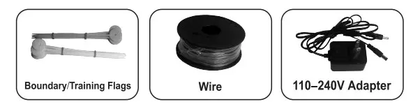 DOG COLLAR EF168 Pet Wireless Fence System - tools