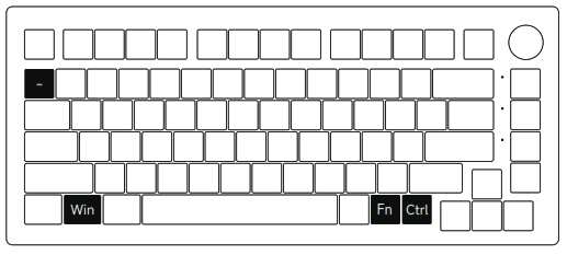 AKKO 5075S RGB Mechanical Keyboard - Keyboard