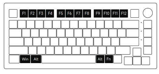 AKKO 5075S RGB Mechanical Keyboard - Keyboard2