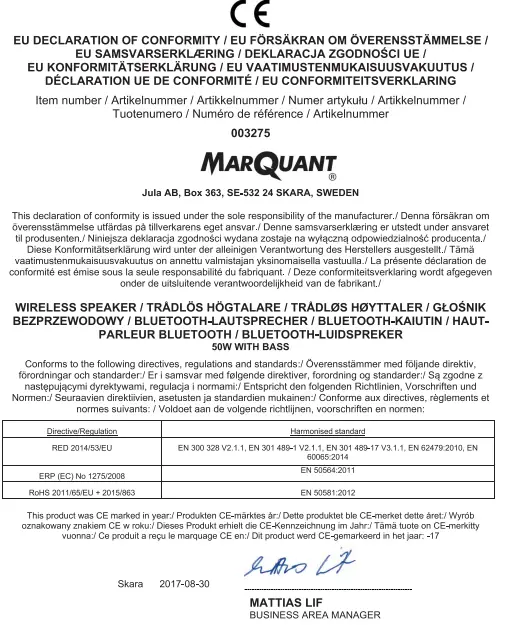 MARQUANT 003275 Bluetooth Speaker-fig2