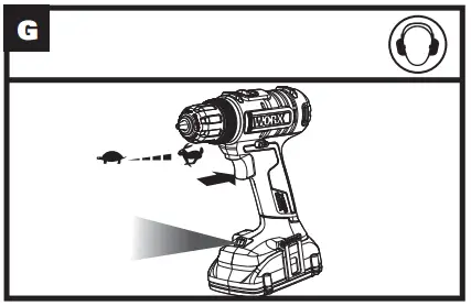 WORX WX100L 20V Chuck Drill Driver-FIG11
