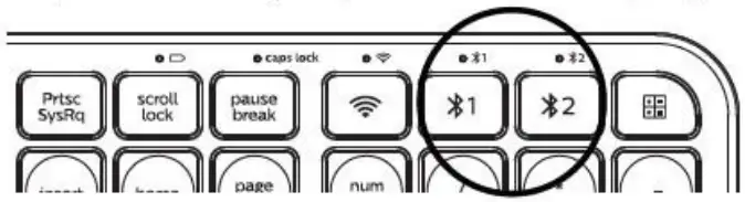 Bluetooth connection guide of the keyboard