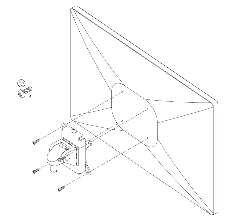 innovative STX-33S Staxx 3 Over 3 Monitor Mount fig 10