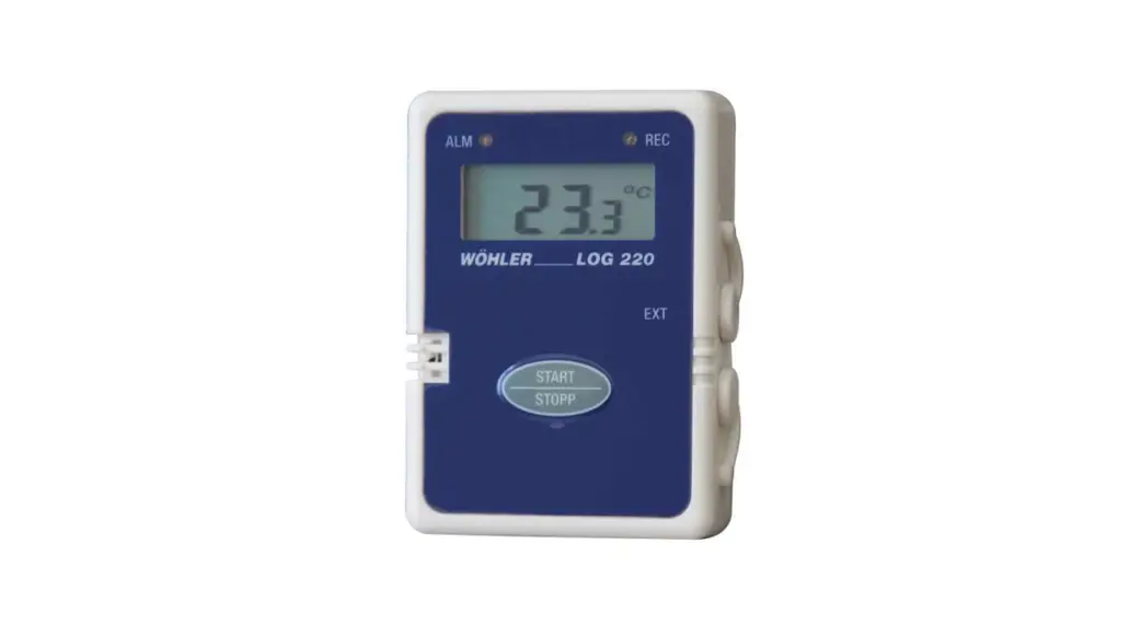 Wohler Log 220 Temperature And Humidity Data Logger User Manual Wohler Log 220 Temperature And Humidity Data Logger User Manual