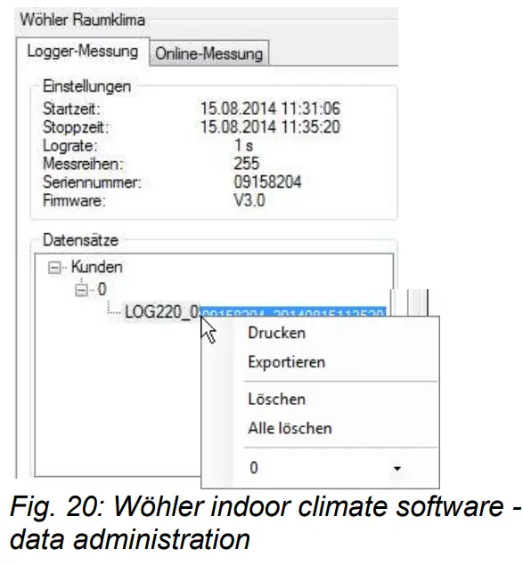 Wohler LOG 220 Temperature and Humidity Data Logger - fig11